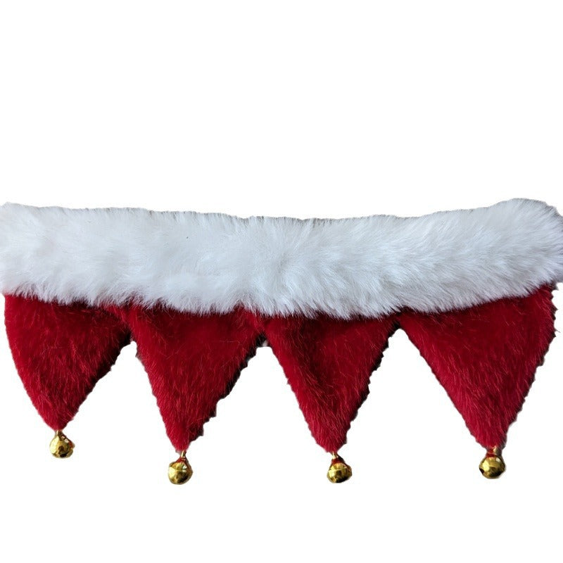 Wholesale Pet Clothing Christmas Costume Set Cat Scarf Bell Pet Collar